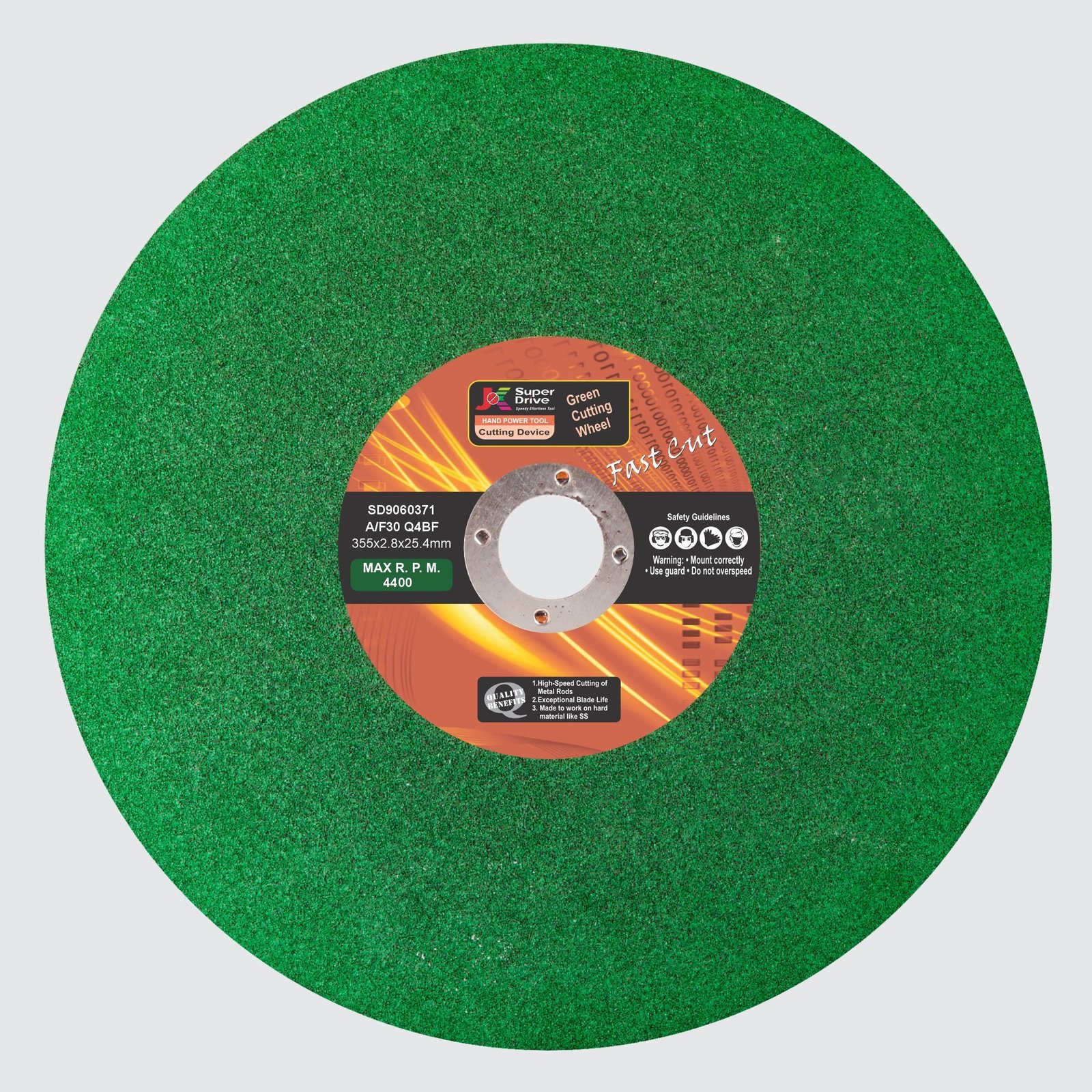 14 GREEN FAST CUT CUTTING WHEEL