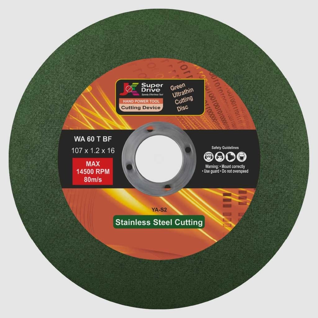 4 ultra thin green cutting disc single mesh