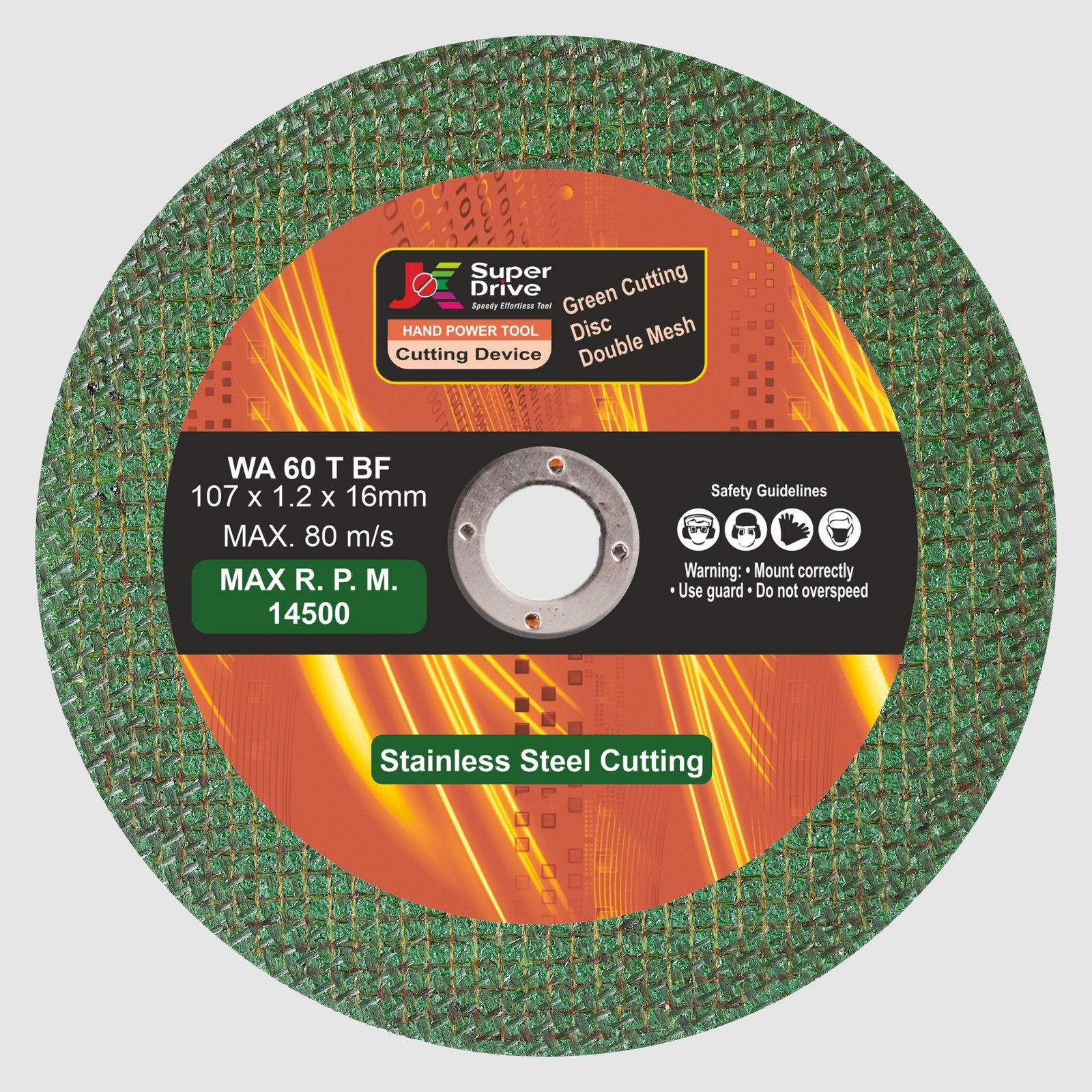 4 ultra thin green cutting disc